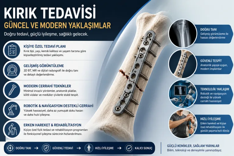 Kırık Tedavisi Güncel ve Modern Yaklaşımlar