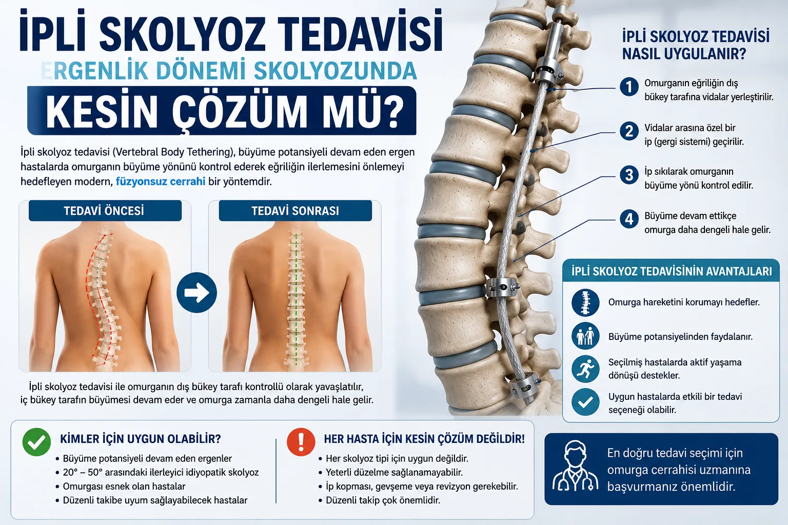İpli skolyoz tedavisi